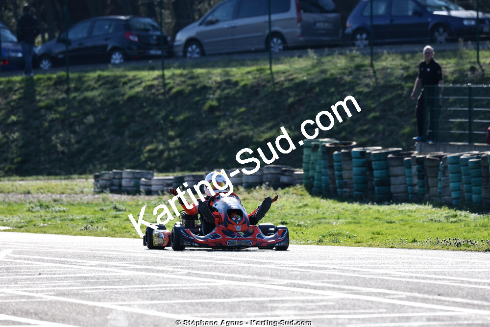 1 & 2/03/2025 : 1ère manche du Championnat du Sud au Pôle Mécanique Karting d’Alès (photos Stéphane Agnus) 2025 — karting