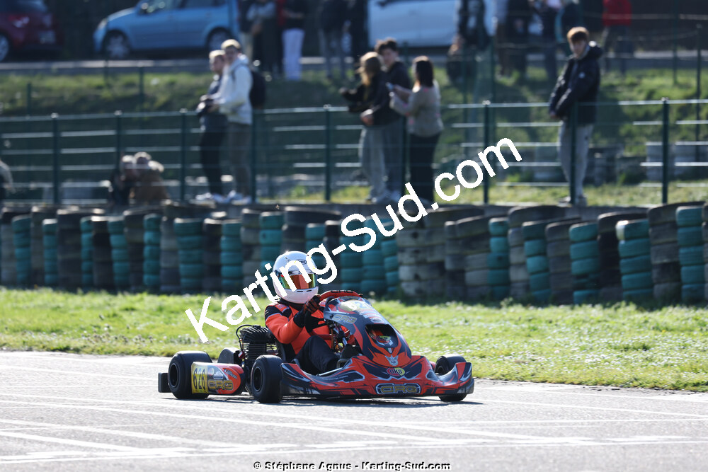 1 & 2/03/2025 : 1ère manche du Championnat du Sud au Pôle Mécanique Karting d’Alès (photos Stéphane Agnus) 2025 — karting
