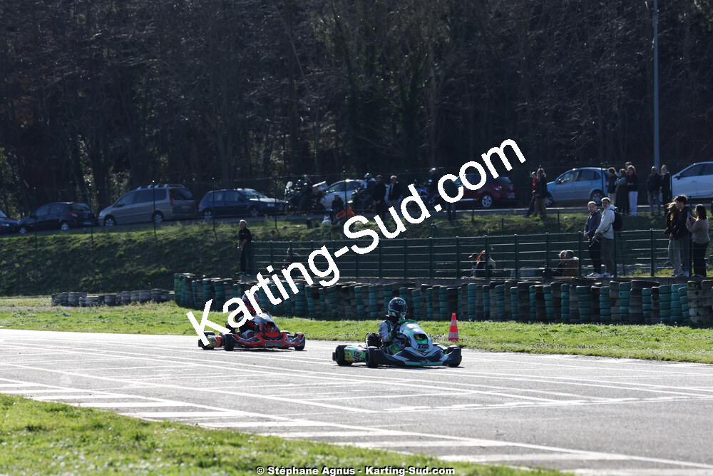 1 & 2/03/2025 : 1ère manche du Championnat du Sud au Pôle Mécanique Karting d’Alès (photos Stéphane Agnus) 2025 — karting