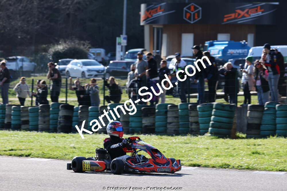 1 & 2/03/2025 : 1ère manche du Championnat du Sud au Pôle Mécanique Karting d’Alès (photos Stéphane Agnus) 2025 — karting