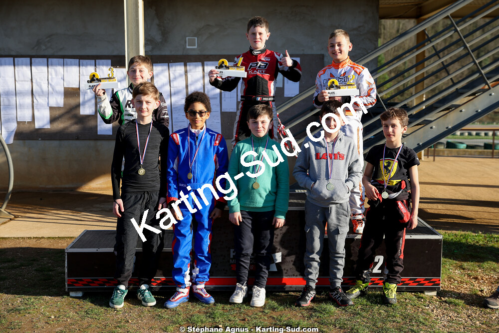 1 & 2/03/2025 : 1ère manche du Championnat du Sud au Pôle Mécanique Karting d’Alès (photos Stéphane Agnus) 2025 — karting