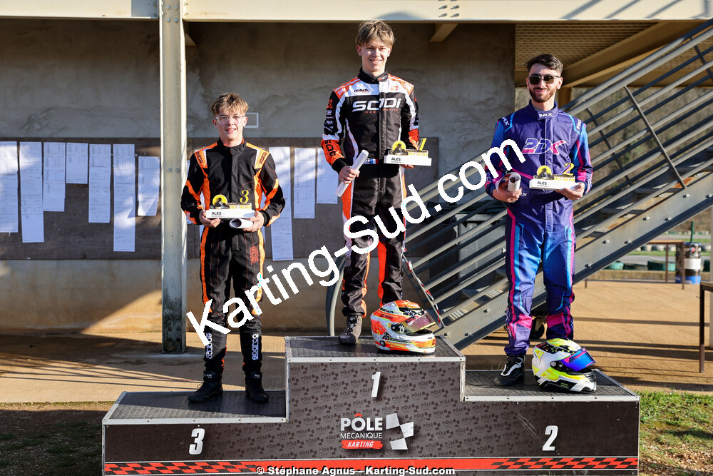 1 & 2/03/2025 : 1ère manche du Championnat du Sud au Pôle Mécanique Karting d’Alès (photos Stéphane Agnus) 2025 — karting