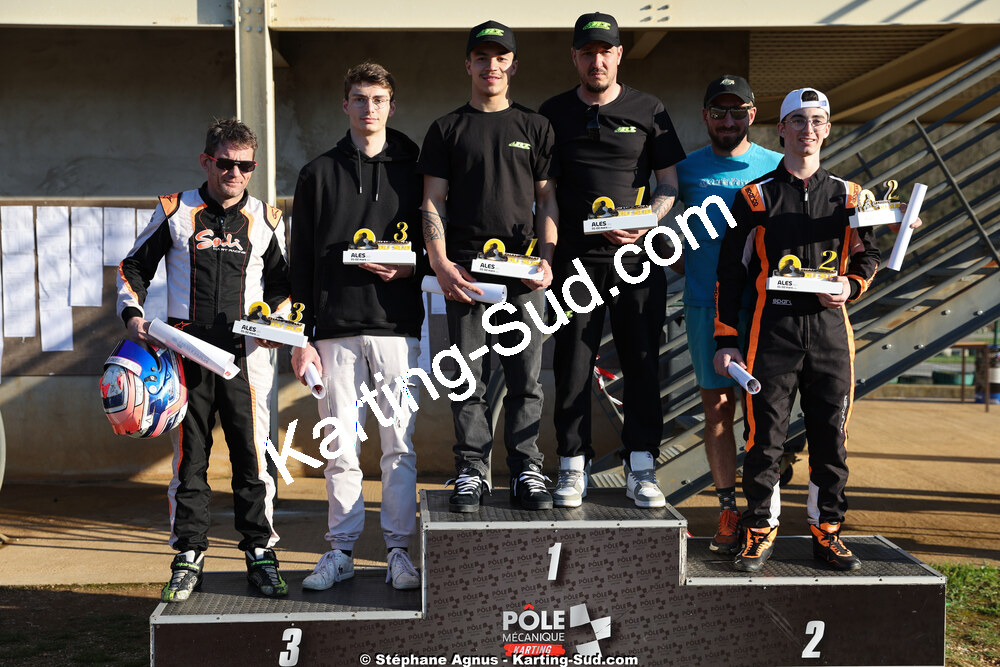 1 & 2/03/2025 : 1ère manche du Championnat du Sud au Pôle Mécanique Karting d’Alès (photos Stéphane Agnus) 2025 — karting