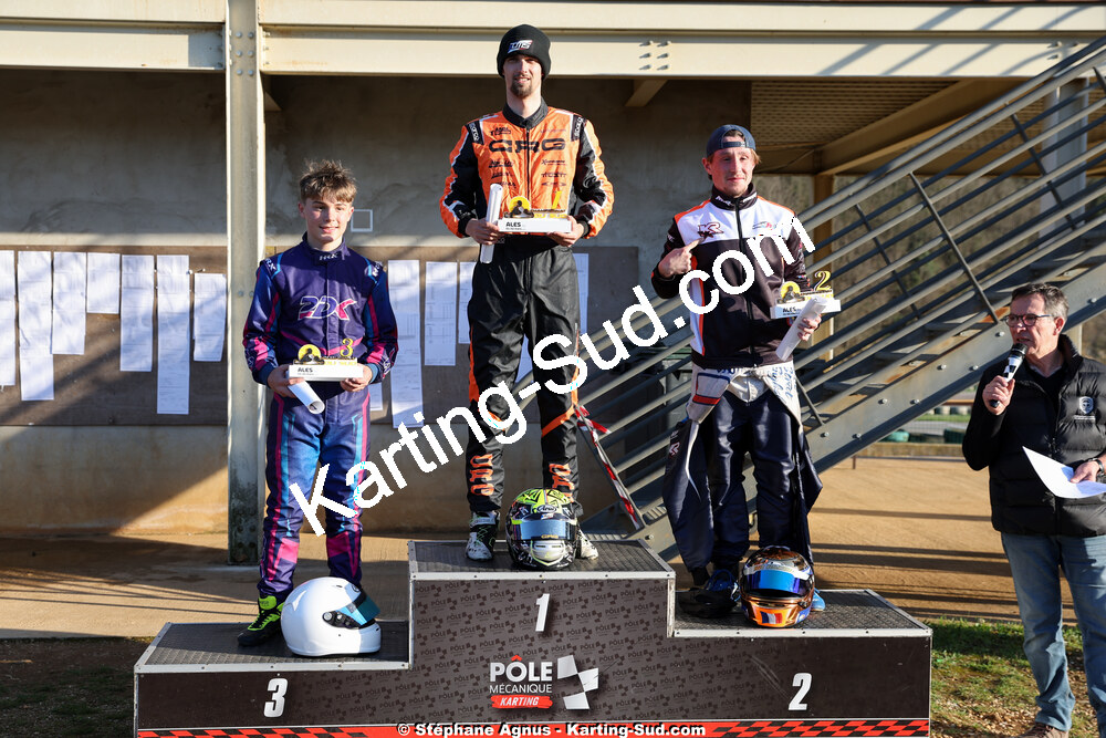 1 & 2/03/2025 : 1ère manche du Championnat du Sud au Pôle Mécanique Karting d’Alès (photos Stéphane Agnus) 2025 — karting