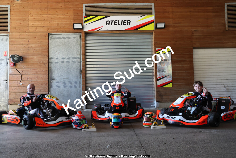 1 & 2/03/2025 : 1ère manche du Championnat du Sud au Pôle Mécanique Karting d’Alès (photos Stéphane Agnus) 2025 — karting