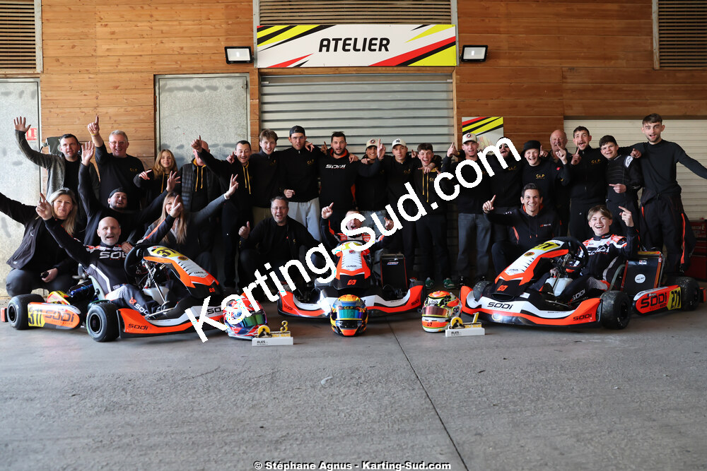 1 & 2/03/2025 : 1ère manche du Championnat du Sud au Pôle Mécanique Karting d’Alès (photos Stéphane Agnus) 2025 — karting