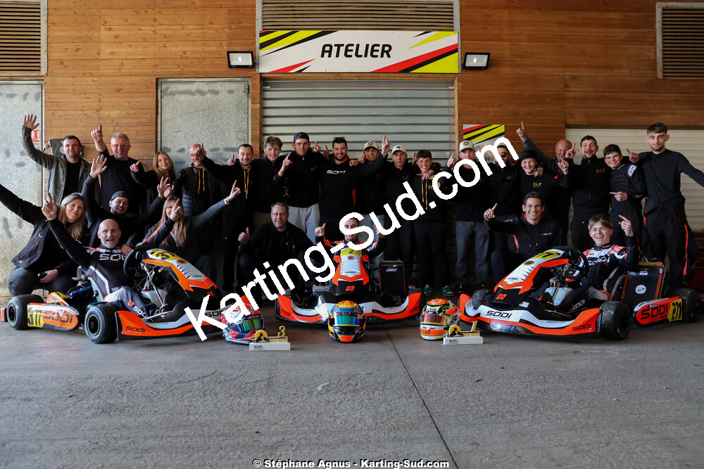 1 & 2/03/2025 : 1ère manche du Championnat du Sud au Pôle Mécanique Karting d’Alès (photos Stéphane Agnus) 2025 — karting