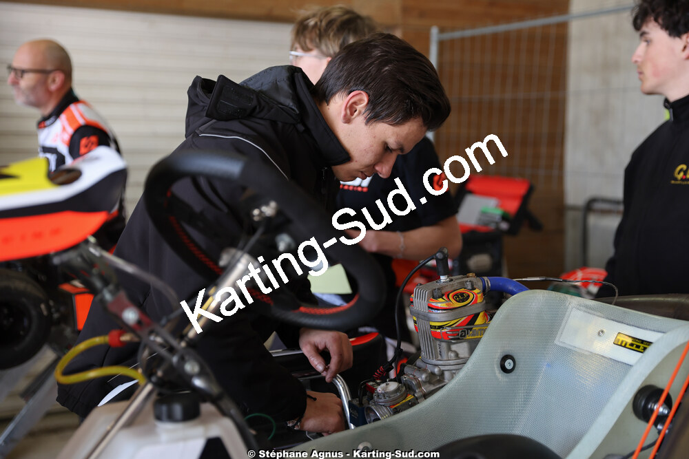 1 & 2/03/2025 : 1ère manche du Championnat du Sud au Pôle Mécanique Karting d’Alès (photos Stéphane Agnus) 2025 — karting