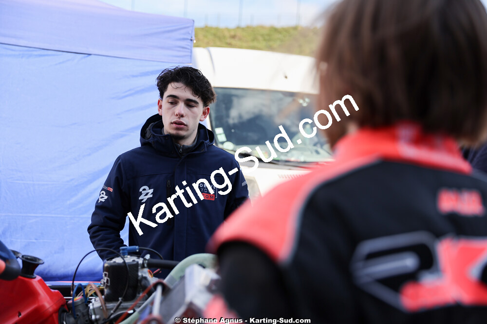 1 & 2/03/2025 : 1ère manche du Championnat du Sud au Pôle Mécanique Karting d’Alès (photos Stéphane Agnus) 2025 — karting