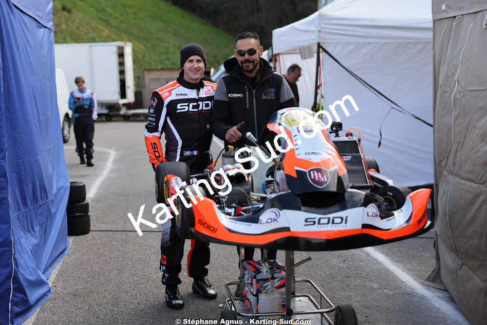 1 & 2/03/2025 : 1ère manche du Championnat du Sud au Pôle Mécanique Karting d’Alès (photos Stéphane Agnus) 2025 — karting