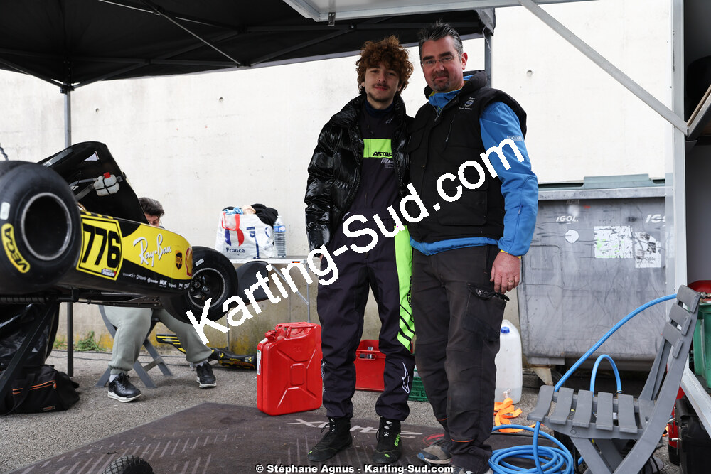 1 & 2/03/2025 : 1ère manche du Championnat du Sud au Pôle Mécanique Karting d’Alès (photos Stéphane Agnus) 2025 — karting
