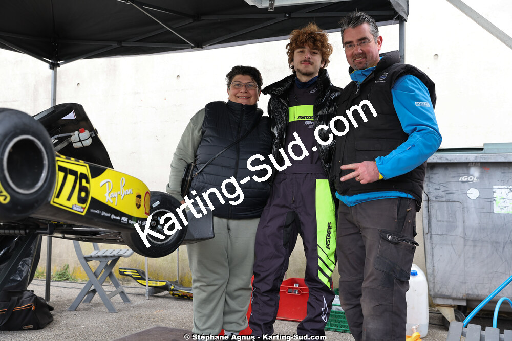 1 & 2/03/2025 : 1ère manche du Championnat du Sud au Pôle Mécanique Karting d’Alès (photos Stéphane Agnus) 2025 — karting