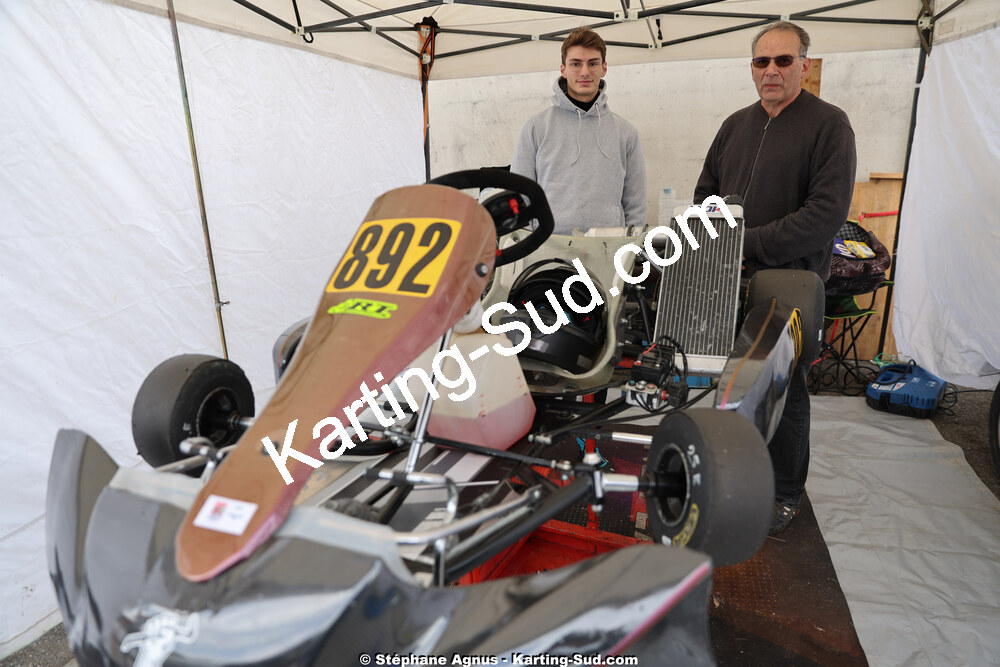 1 & 2/03/2025 : 1ère manche du Championnat du Sud au Pôle Mécanique Karting d’Alès (photos Stéphane Agnus) 2025 — karting
