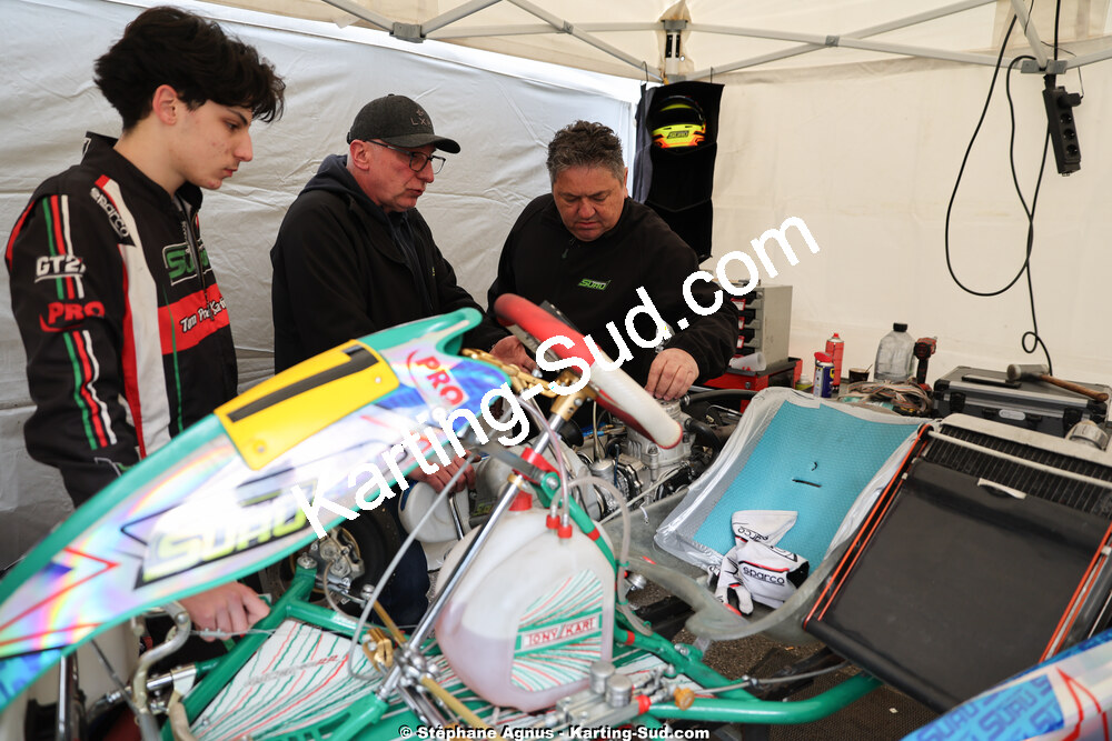 Patrick SUAU — 1 & 2/03/2025 : 1ère manche du Championnat du Sud au Pôle Mécanique Karting d’Alès (photos Stéphane Agnus) 2025 — karting