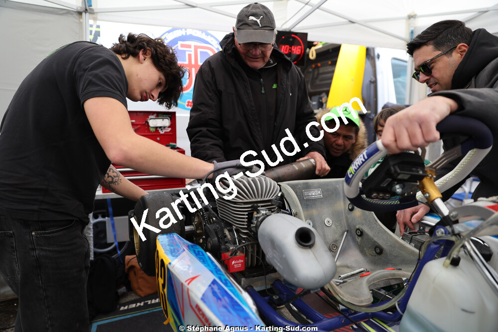 1 & 2/03/2025 : 1ère manche du Championnat du Sud au Pôle Mécanique Karting d’Alès (photos Stéphane Agnus) 2025 — karting