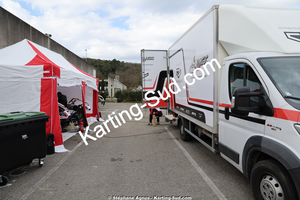 1 & 2/03/2025 : 1ère manche du Championnat du Sud au Pôle Mécanique Karting d’Alès (photos Stéphane Agnus) 2025 — karting