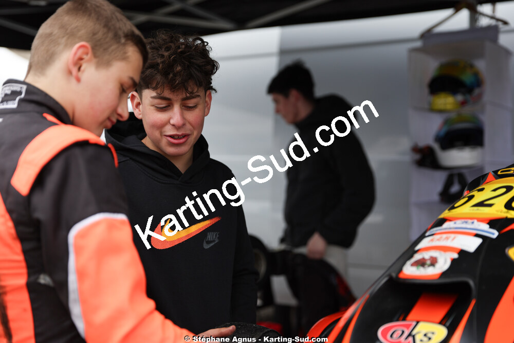 1 & 2/03/2025 : 1ère manche du Championnat du Sud au Pôle Mécanique Karting d’Alès (photos Stéphane Agnus) 2025 — karting