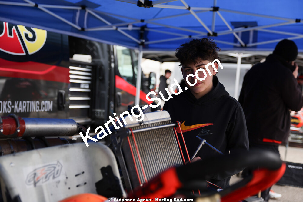 1 & 2/03/2025 : 1ère manche du Championnat du Sud au Pôle Mécanique Karting d’Alès (photos Stéphane Agnus) 2025 — karting