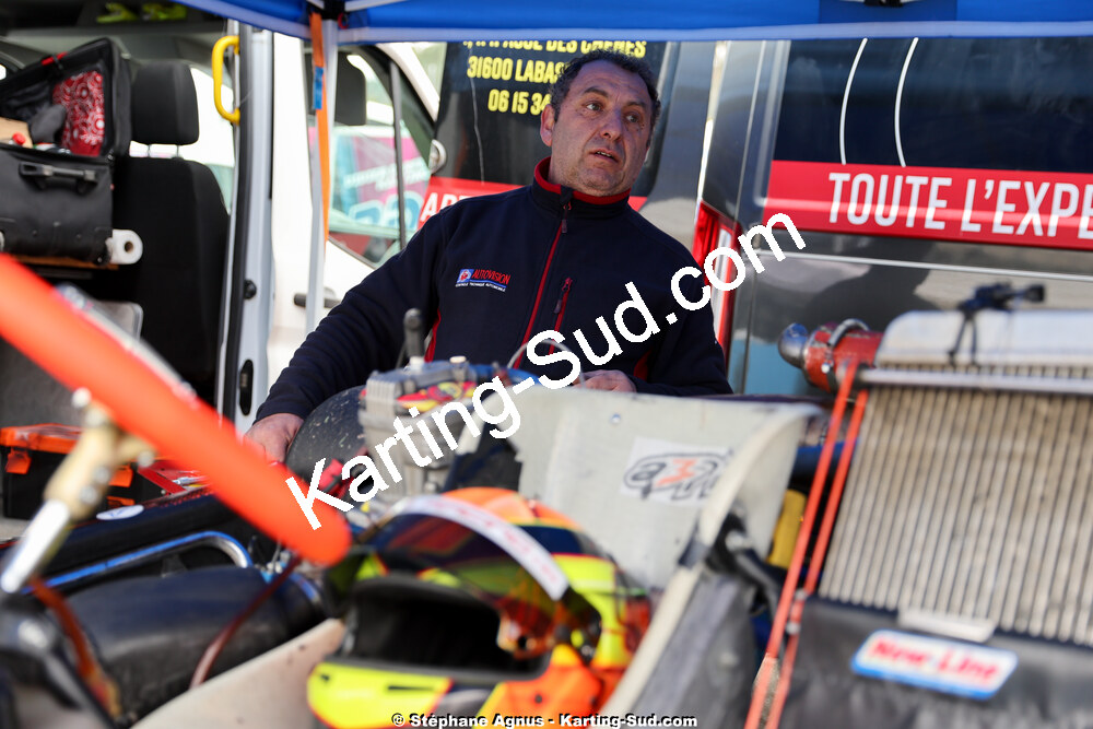 1 & 2/03/2025 : 1ère manche du Championnat du Sud au Pôle Mécanique Karting d’Alès (photos Stéphane Agnus) 2025 — karting