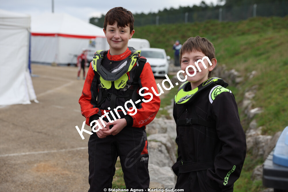 1 & 2/03/2025 : 1ère manche du Championnat du Sud au Pôle Mécanique Karting d’Alès (photos Stéphane Agnus) 2025 — karting
