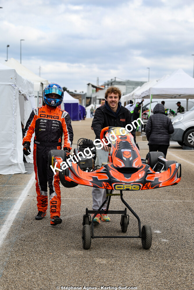 1 & 2/03/2025 : 1ère manche du Championnat du Sud au Pôle Mécanique Karting d’Alès (photos Stéphane Agnus) 2025 — karting