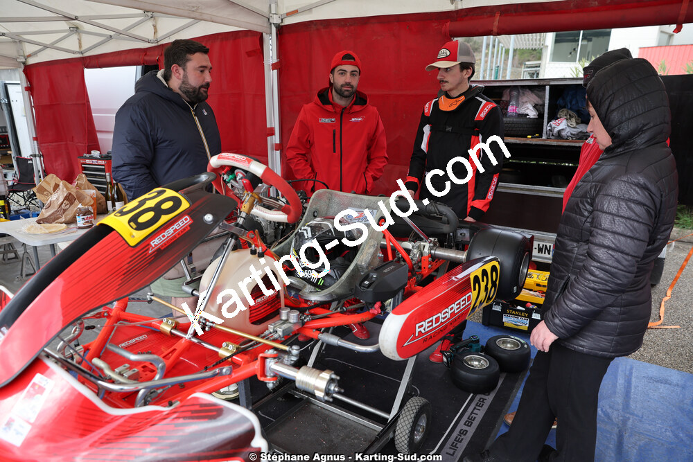 Tanguy MUNOZ — 1 & 2/03/2025 : 1ère manche du Championnat du Sud au Pôle Mécanique Karting d’Alès (photos Stéphane Agnus) 2025 — karting