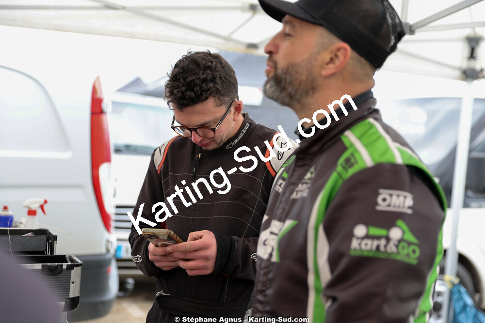 Arthur EHRET — 1 & 2/03/2025 : 1ère manche du Championnat du Sud au Pôle Mécanique Karting d’Alès (photos Stéphane Agnus) 2025 — karting
