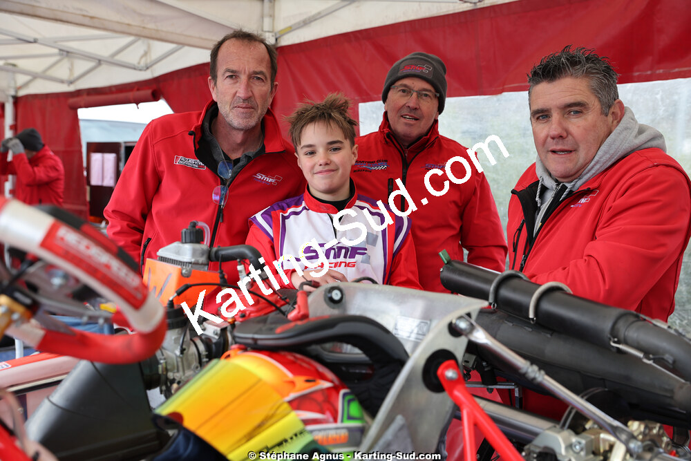 Bernard MARTY, Paul GLEIZE — 1 & 2/03/2025 : 1ère manche du Championnat du Sud au Pôle Mécanique Karting d’Alès (photos Stéphane Agnus) 2025 — karting