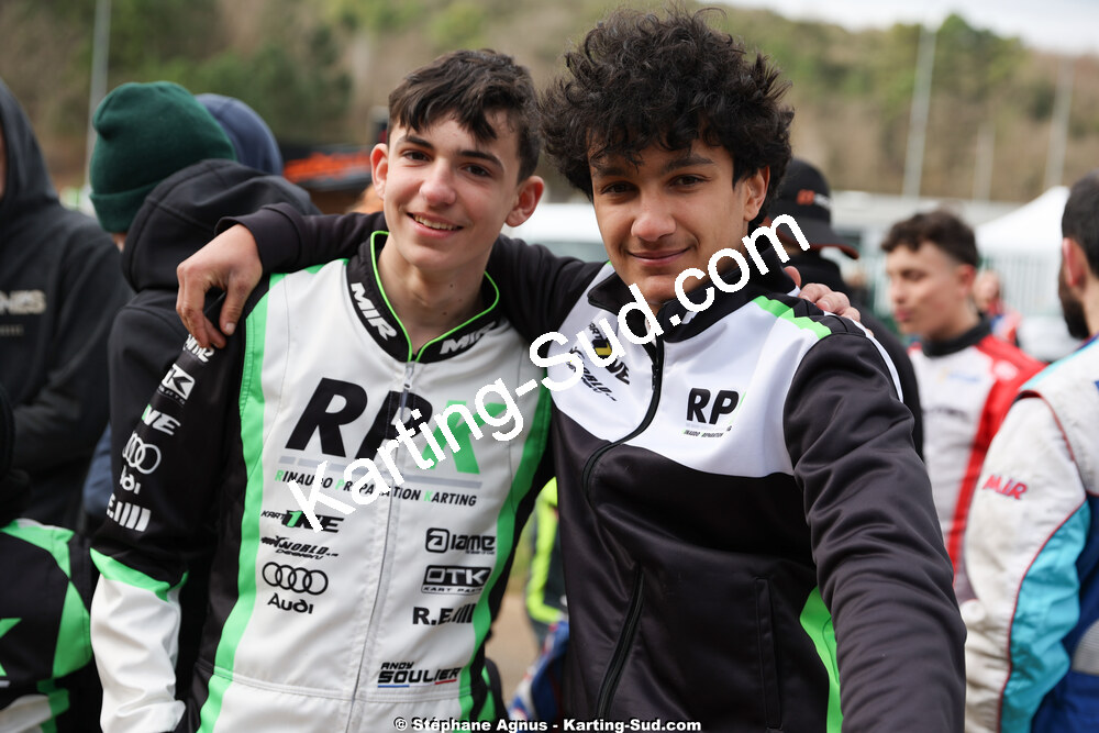 1 & 2/03/2025 : 1ère manche du Championnat du Sud au Pôle Mécanique Karting d’Alès (photos Stéphane Agnus) 2025 — karting