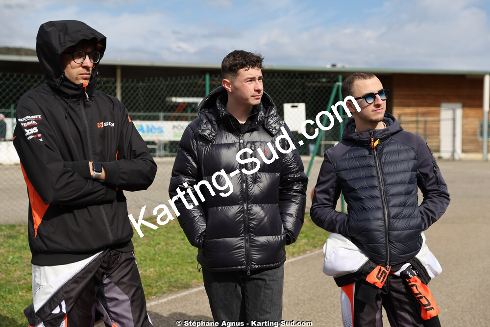 1 & 2/03/2025 : 1ère manche du Championnat du Sud au Pôle Mécanique Karting d’Alès (photos Stéphane Agnus) 2025 — karting
