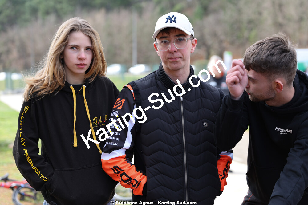 Cléa BOURACHOT — 1 & 2/03/2025 : 1ère manche du Championnat du Sud au Pôle Mécanique Karting d’Alès (photos Stéphane Agnus) 2025 — karting