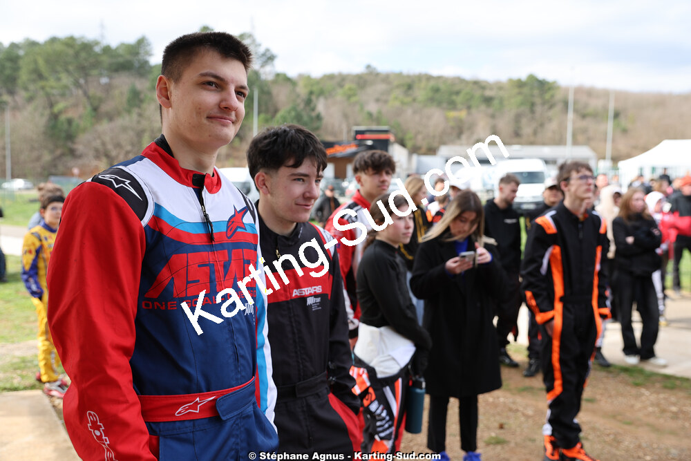 Arnaud BEYRIA — 1 & 2/03/2025 : 1ère manche du Championnat du Sud au Pôle Mécanique Karting d’Alès (photos Stéphane Agnus) 2025 — karting