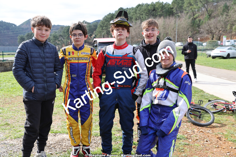 1 & 2/03/2025 : 1ère manche du Championnat du Sud au Pôle Mécanique Karting d’Alès (photos Stéphane Agnus) 2025 — karting