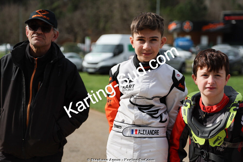 1 & 2/03/2025 : 1ère manche du Championnat du Sud au Pôle Mécanique Karting d’Alès (photos Stéphane Agnus) 2025 — karting