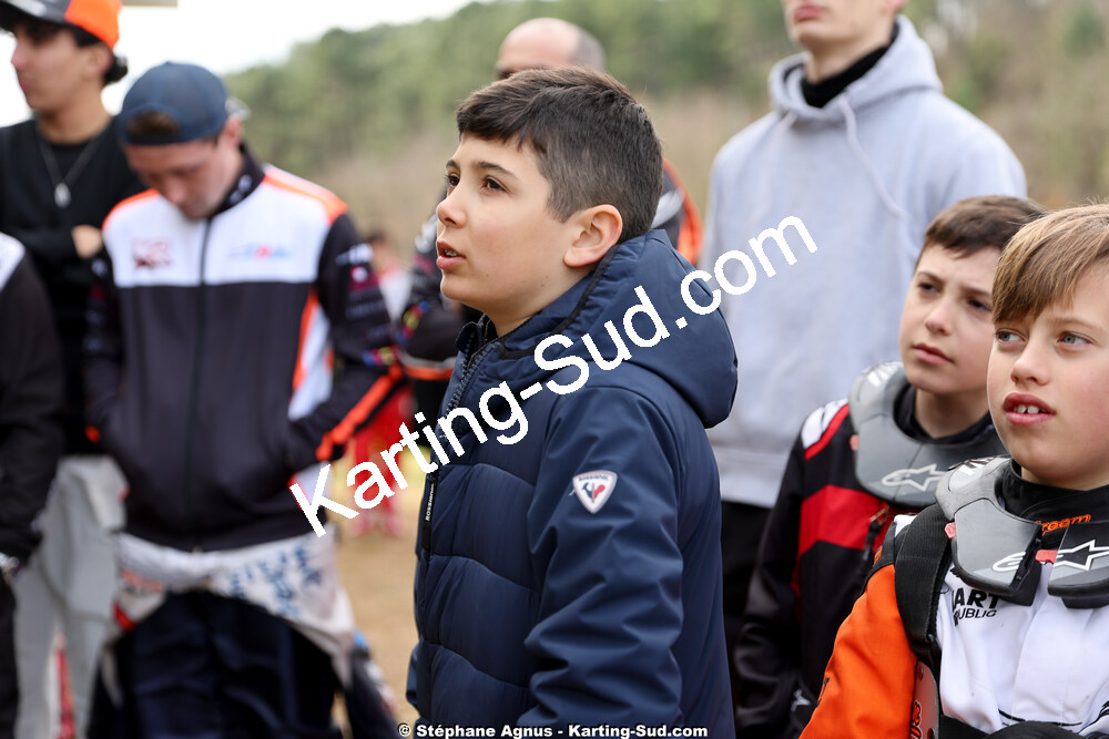1 & 2/03/2025 : 1ère manche du Championnat du Sud au Pôle Mécanique Karting d’Alès (photos Stéphane Agnus) 2025 — karting