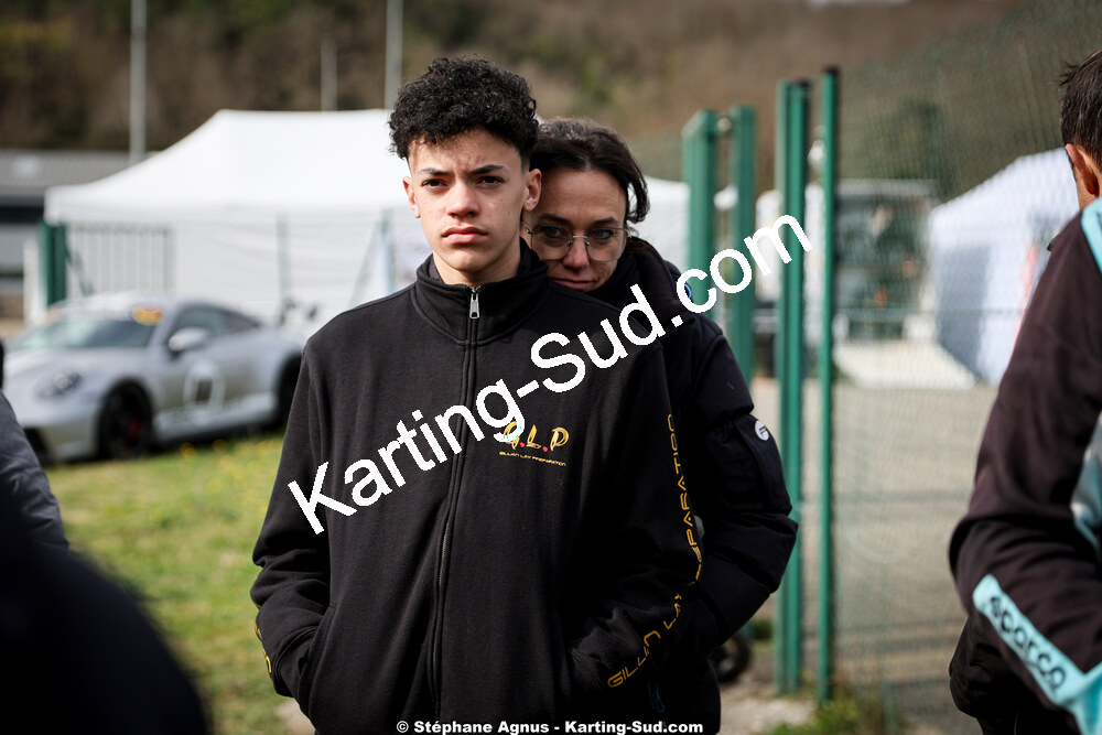 1 & 2/03/2025 : 1ère manche du Championnat du Sud au Pôle Mécanique Karting d’Alès (photos Stéphane Agnus) 2025 — karting