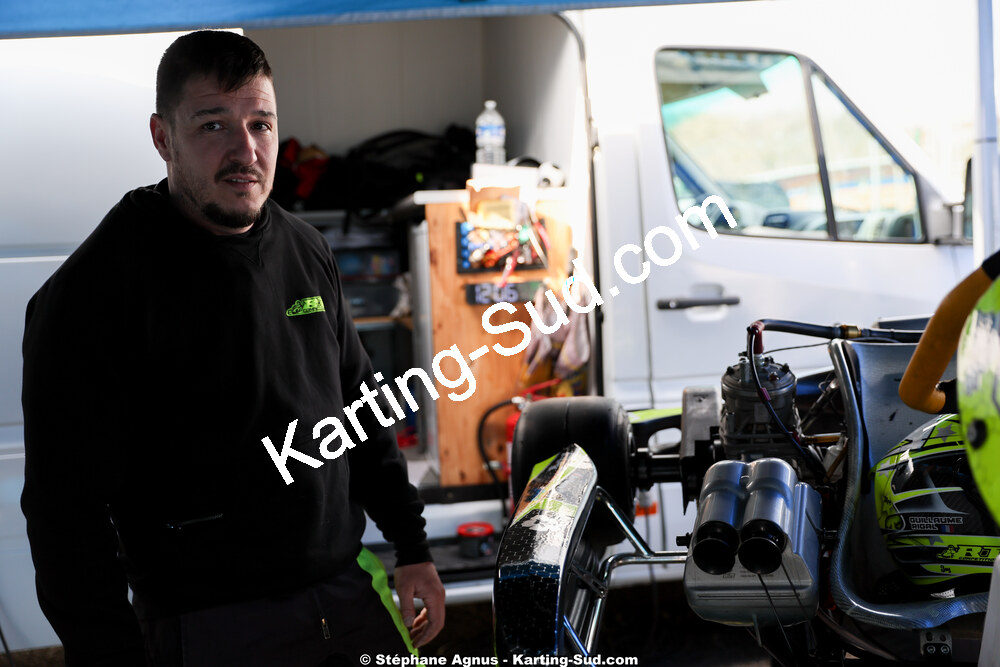 Guillaume RIGAL — 1 & 2/03/2025 : 1ère manche du Championnat du Sud au Pôle Mécanique Karting d’Alès (photos Stéphane Agnus) 2025 — karting