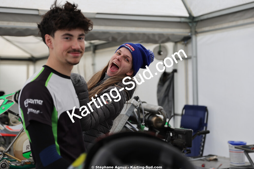 1 & 2/03/2025 : 1ère manche du Championnat du Sud au Pôle Mécanique Karting d’Alès (photos Stéphane Agnus) 2025 — karting