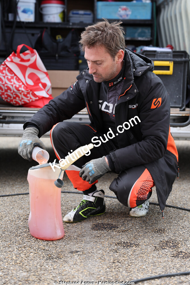 Franck AYMARD — 1 & 2/03/2025 : 1ère manche du Championnat du Sud au Pôle Mécanique Karting d’Alès (photos Stéphane Agnus) 2025 — karting