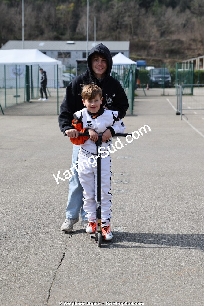 1 & 2/03/2025 : 1ère manche du Championnat du Sud au Pôle Mécanique Karting d’Alès (photos Stéphane Agnus) 2025 — karting