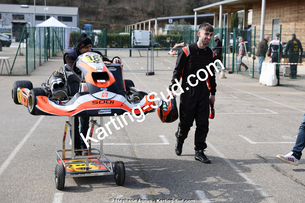 1 & 2/03/2025 : 1ère manche du Championnat du Sud au Pôle Mécanique Karting d’Alès (photos Stéphane Agnus) 2025 — karting