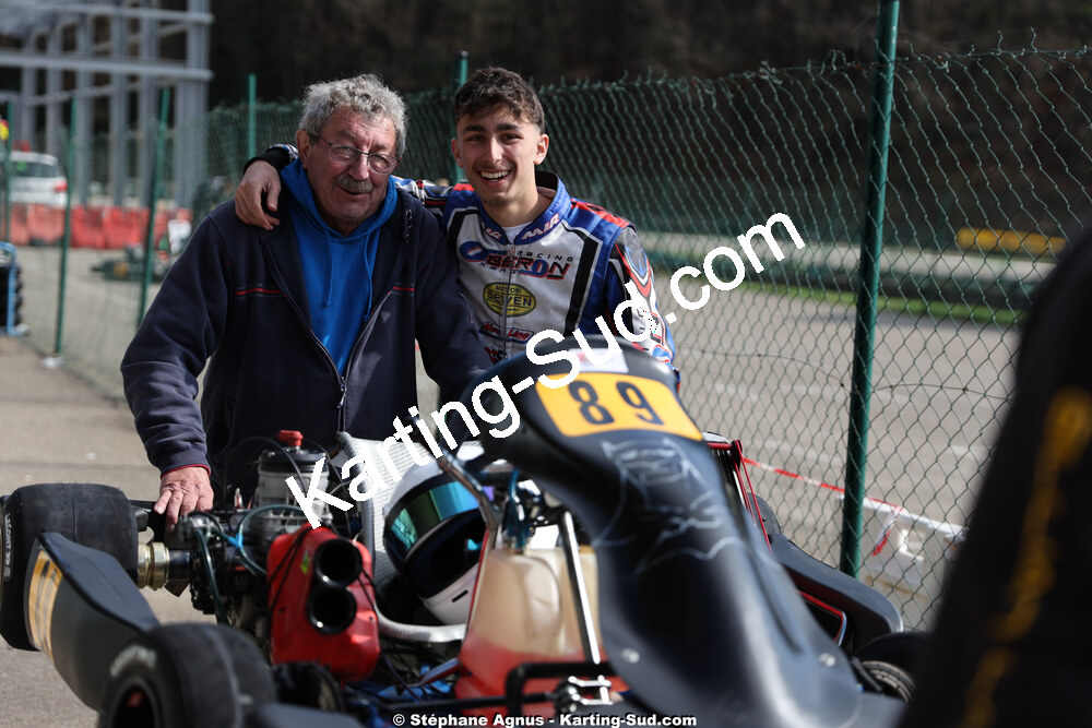 1 & 2/03/2025 : 1ère manche du Championnat du Sud au Pôle Mécanique Karting d’Alès (photos Stéphane Agnus) 2025 — karting