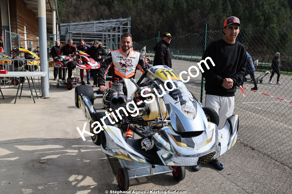 Kenny ROBLES — 1 & 2/03/2025 : 1ère manche du Championnat du Sud au Pôle Mécanique Karting d’Alès (photos Stéphane Agnus) 2025 — karting
