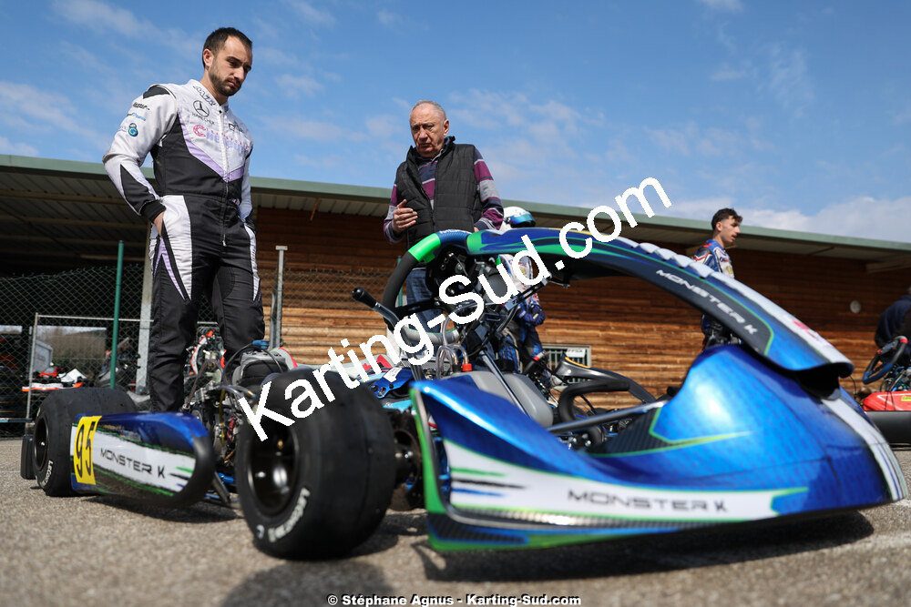 1 & 2/03/2025 : 1ère manche du Championnat du Sud au Pôle Mécanique Karting d’Alès (photos Stéphane Agnus) 2025 — karting