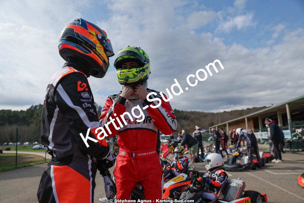 1 & 2/03/2025 : 1ère manche du Championnat du Sud au Pôle Mécanique Karting d’Alès (photos Stéphane Agnus) 2025 — karting
