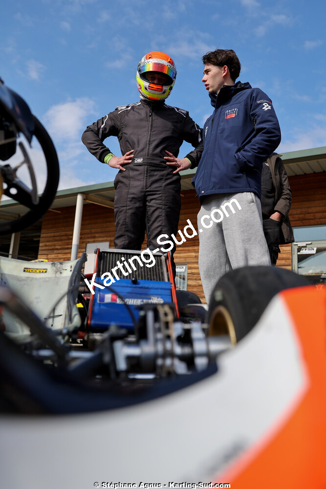 Loris CABIROU — 1 & 2/03/2025 : 1ère manche du Championnat du Sud au Pôle Mécanique Karting d’Alès (photos Stéphane Agnus) 2025 — karting