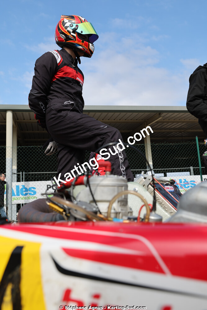 1 & 2/03/2025 : 1ère manche du Championnat du Sud au Pôle Mécanique Karting d’Alès (photos Stéphane Agnus) 2025 — karting
