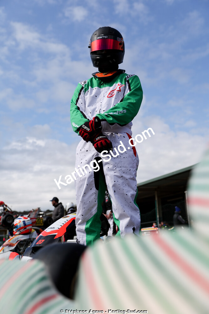 1 & 2/03/2025 : 1ère manche du Championnat du Sud au Pôle Mécanique Karting d’Alès (photos Stéphane Agnus) 2025 — karting