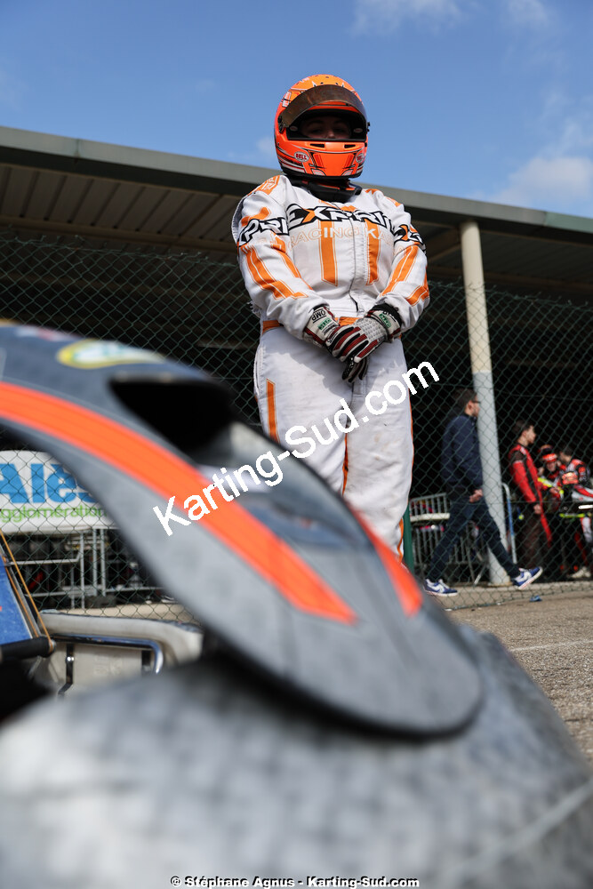 1 & 2/03/2025 : 1ère manche du Championnat du Sud au Pôle Mécanique Karting d’Alès (photos Stéphane Agnus) 2025 — karting