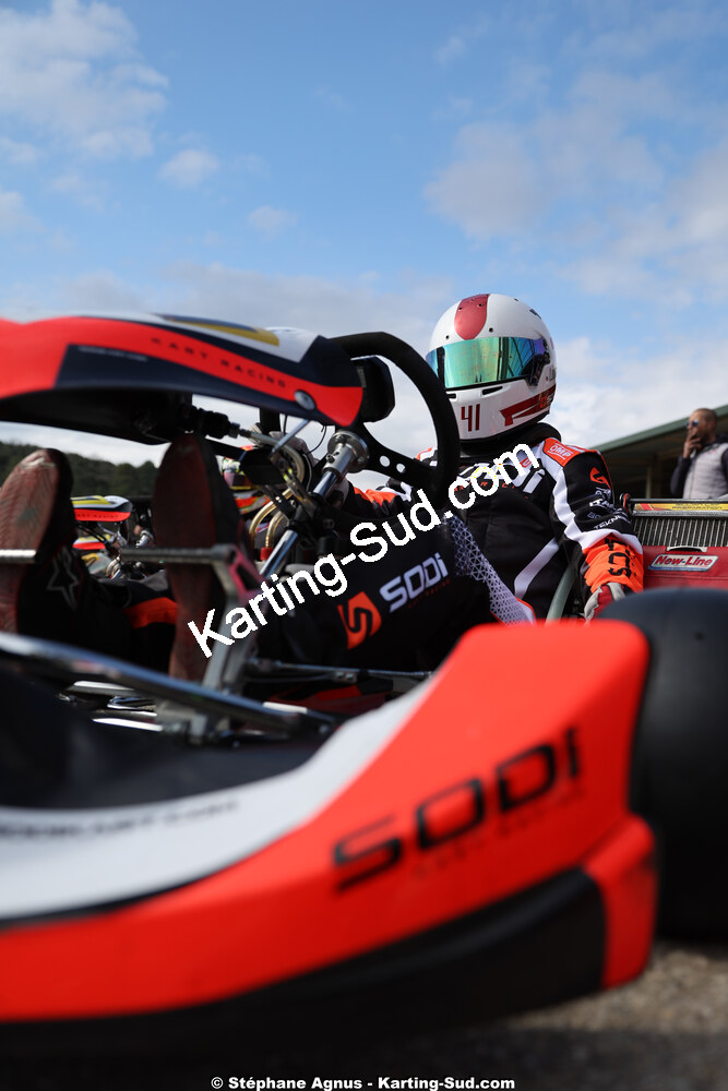 1 & 2/03/2025 : 1ère manche du Championnat du Sud au Pôle Mécanique Karting d’Alès (photos Stéphane Agnus) 2025 — karting